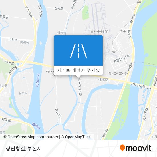 상납청길 지도