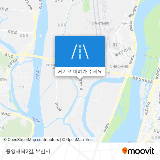 중앙새싹2길 지도
