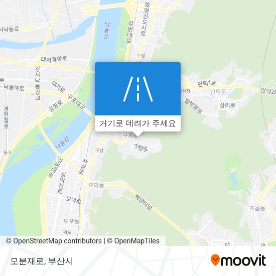 모분재로 지도