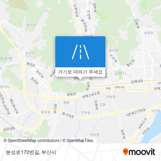 분성로172번길 지도