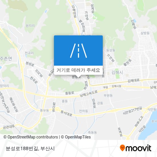 분성로188번길 지도