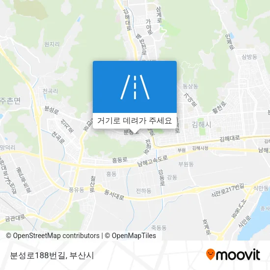 분성로188번길 지도