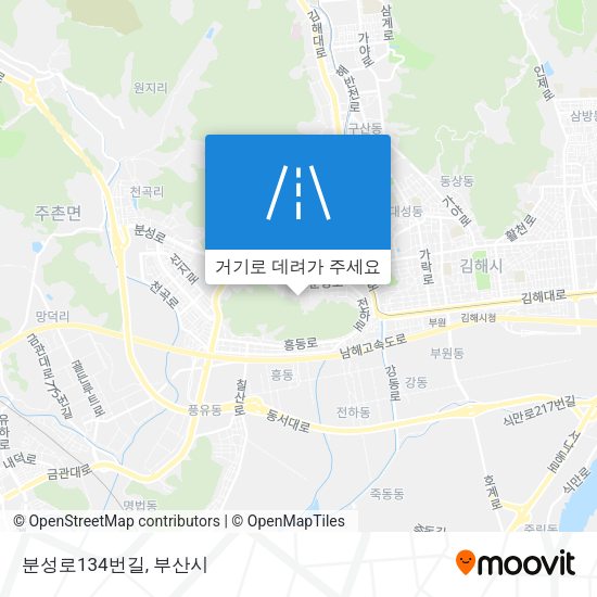 분성로134번길 지도