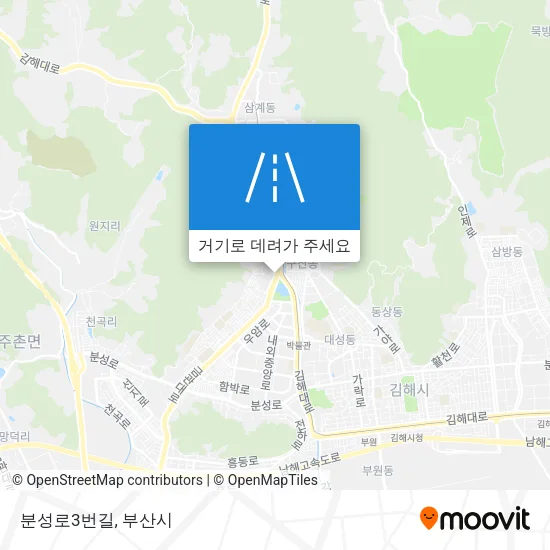 분성로3번길 지도