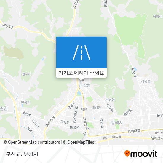 구산교 지도