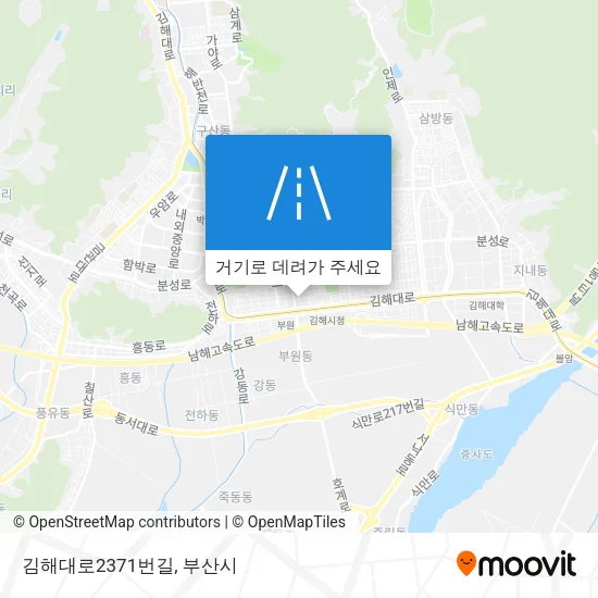김해대로2371번길 지도