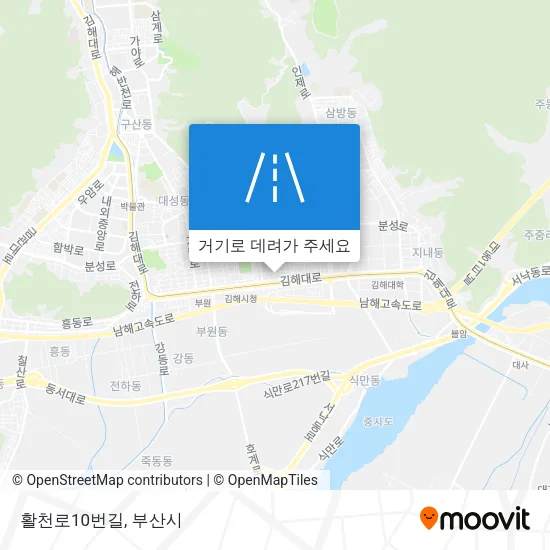 활천로10번길 지도
