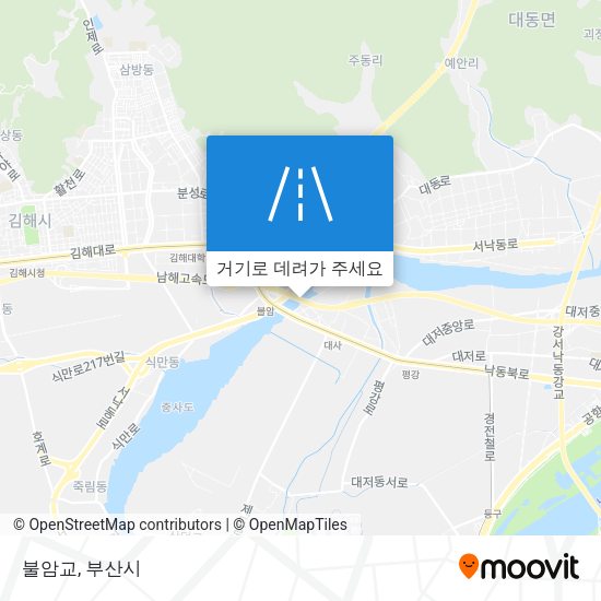 불암교 지도