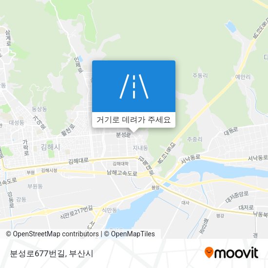 분성로677번길 지도