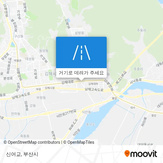 신어교 지도