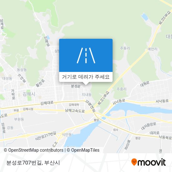 분성로707번길 지도