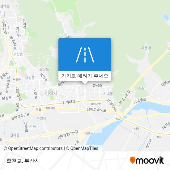 활천교 지도