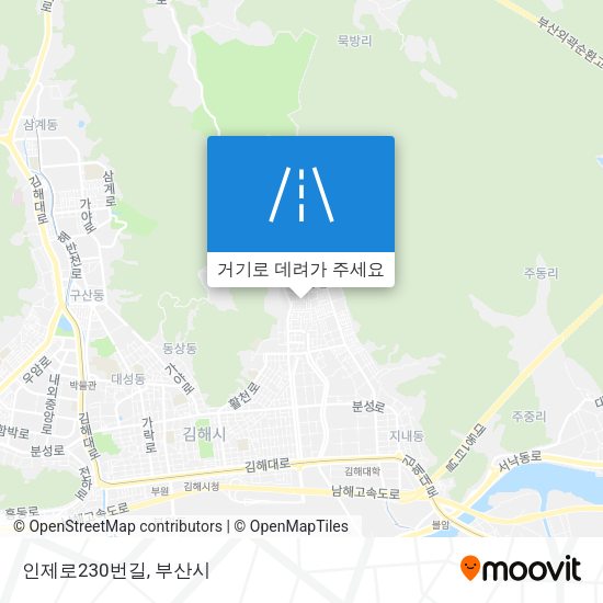 인제로230번길 지도