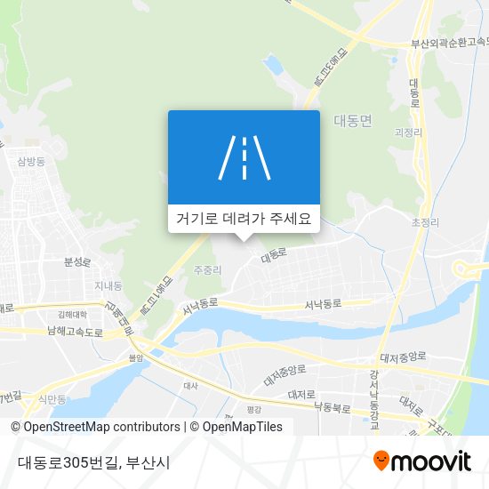 대동로305번길 지도