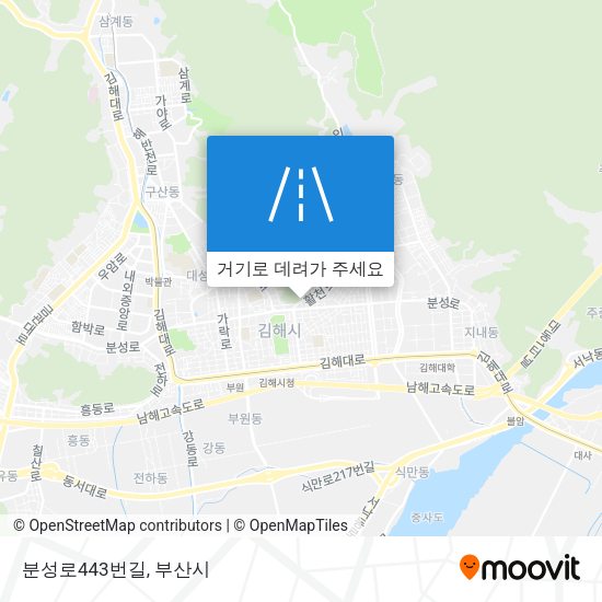 분성로443번길 지도