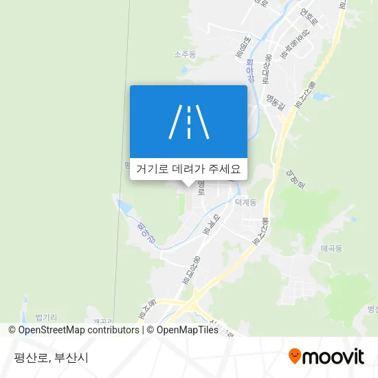평산로 지도