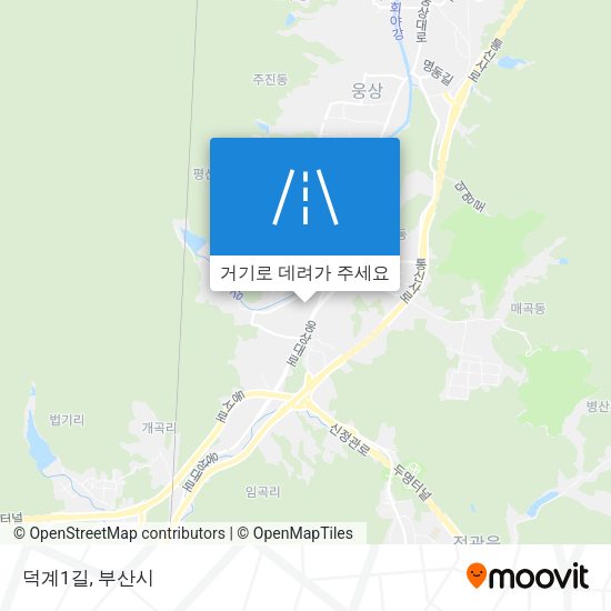 덕계1길 지도