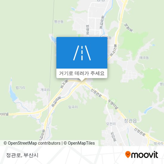 정관로 지도