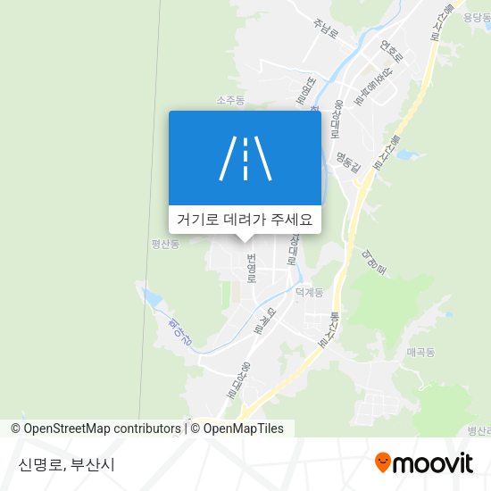 신명로 지도