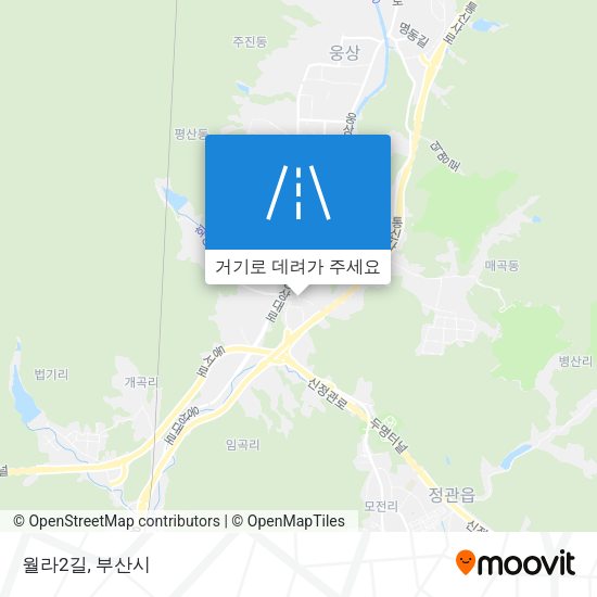 월라2길 지도