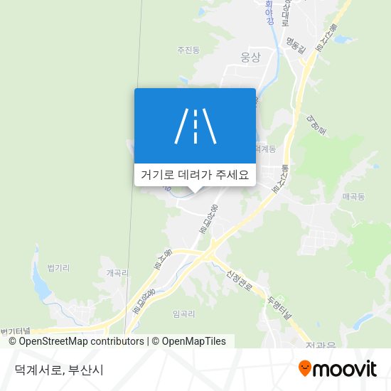 덕계서로 지도