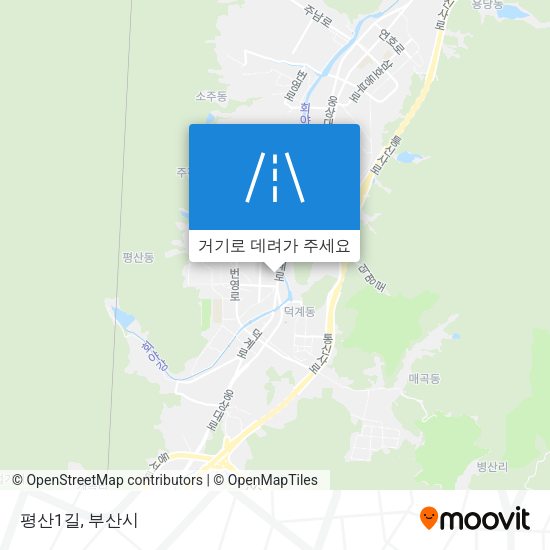 평산1길 지도
