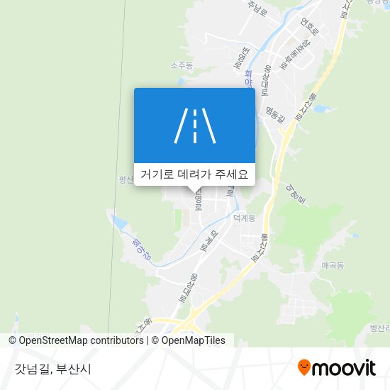 갓넘길 지도