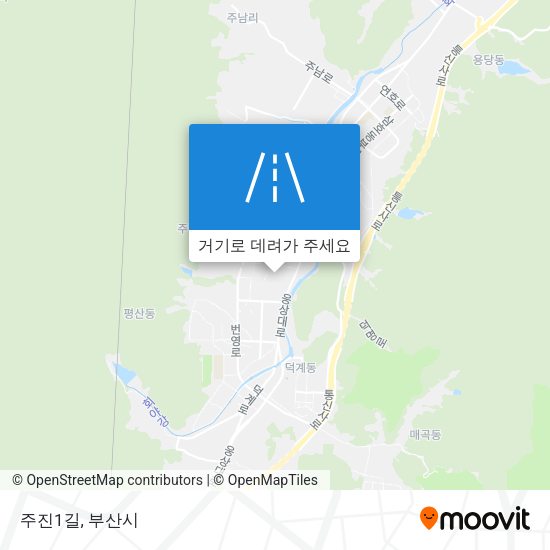 주진1길 지도