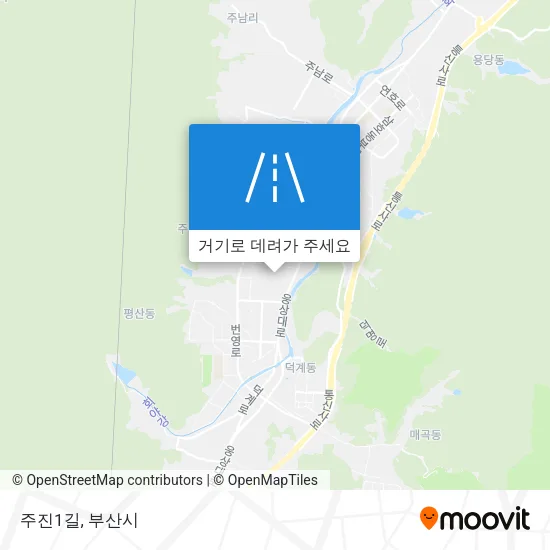 주진1길 지도