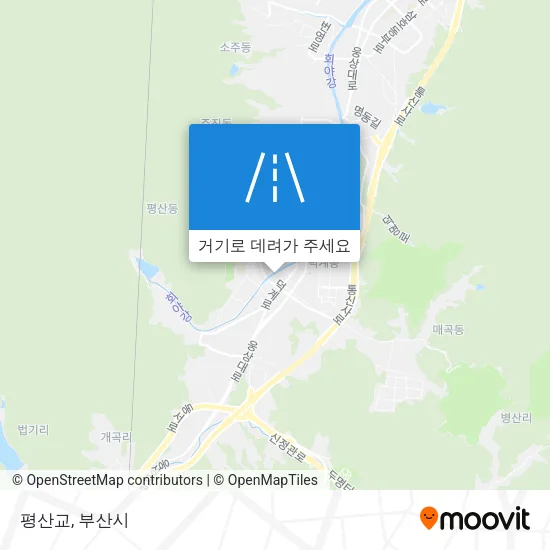 평산교 지도