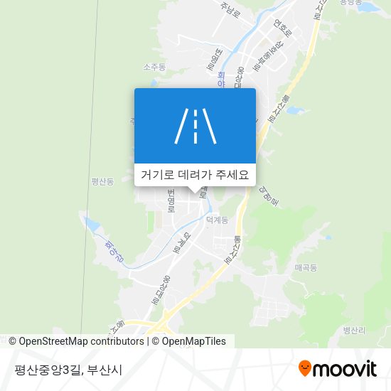 평산중앙3길 지도