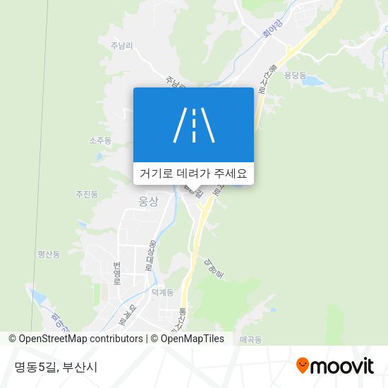 명동5길 지도