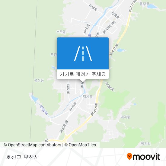 호산교 지도