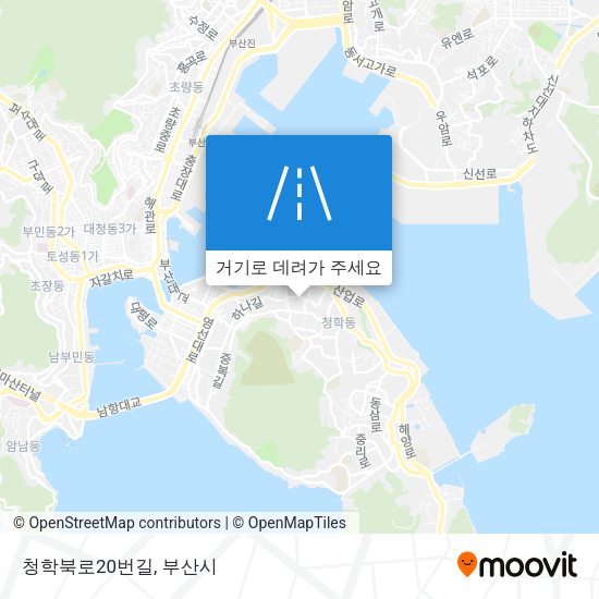 청학북로20번길 지도