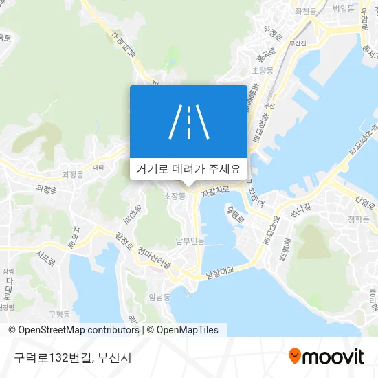 구덕로132번길 지도