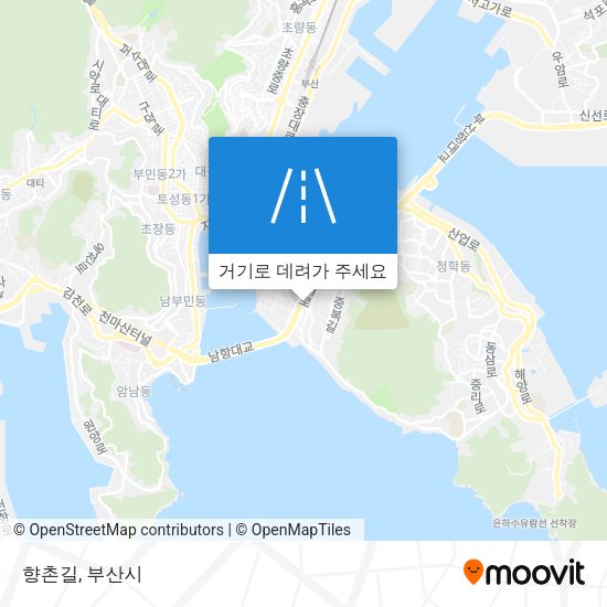 향촌길 지도