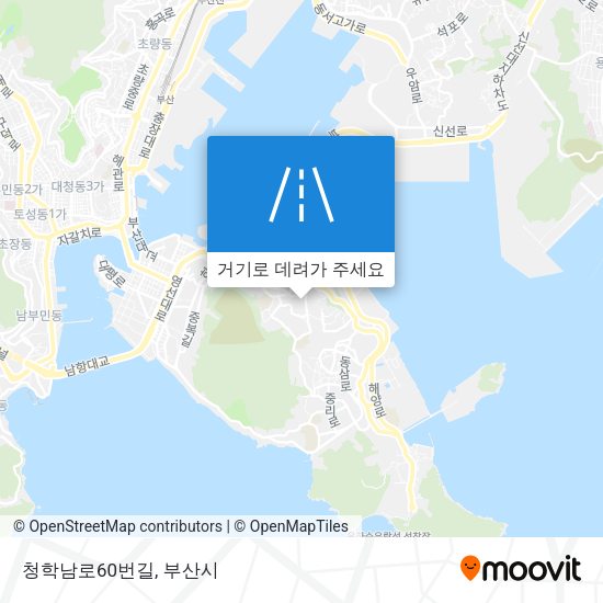 청학남로60번길 지도