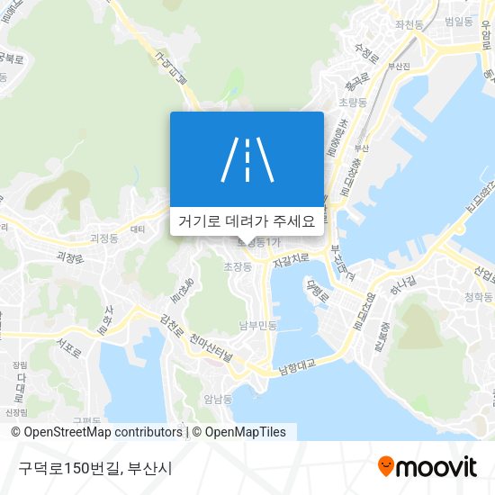 구덕로150번길 지도