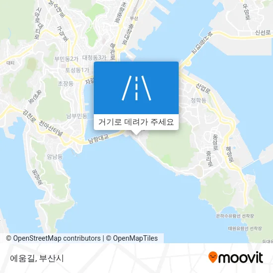 에움길 지도