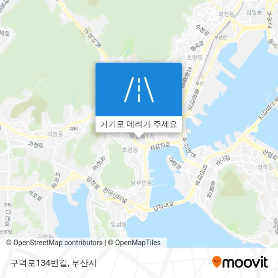 구덕로134번길 지도