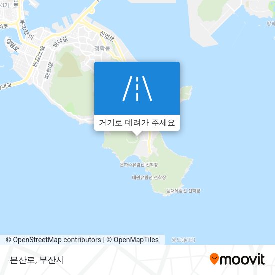 본산로 지도