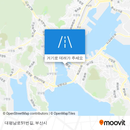 대평남로51번길 지도