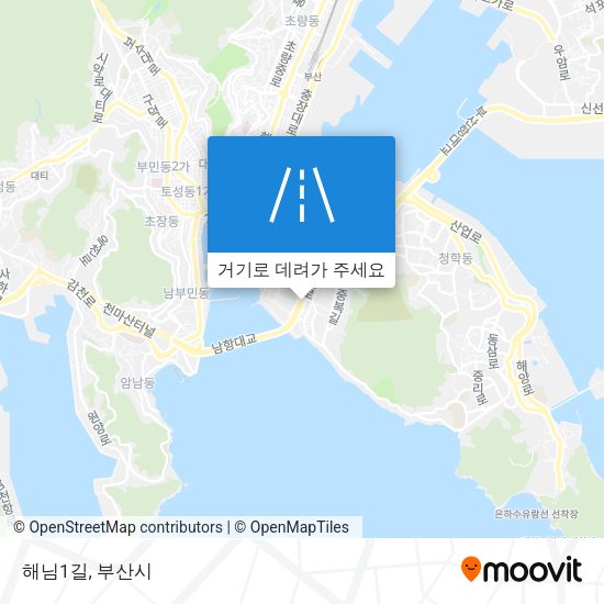 해님1길 지도