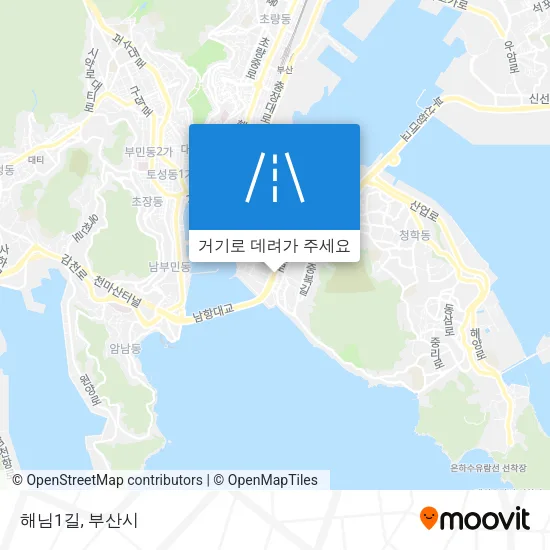 해님1길 지도