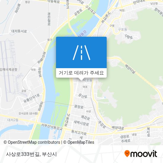 사상로333번길 지도