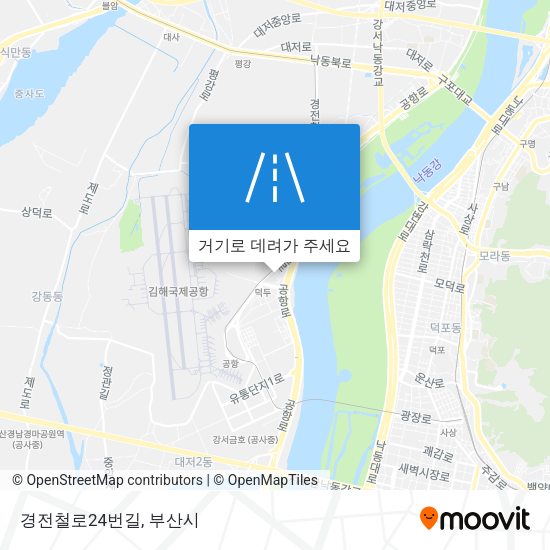 경전철로24번길 지도