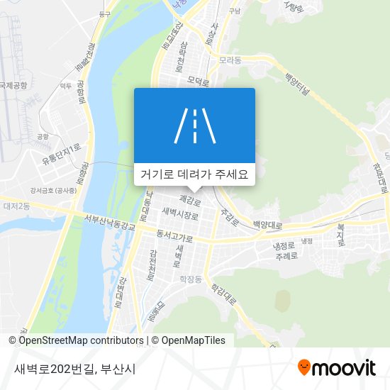 새벽로202번길 지도