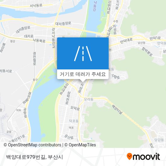 백양대로979번길 지도