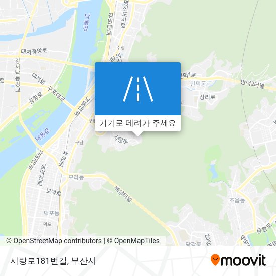 시랑로181번길 지도