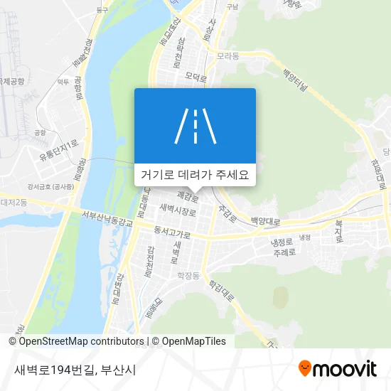새벽로194번길 지도